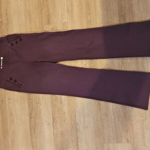 Betabrand Six Button Boot Cut Pants Size Medium